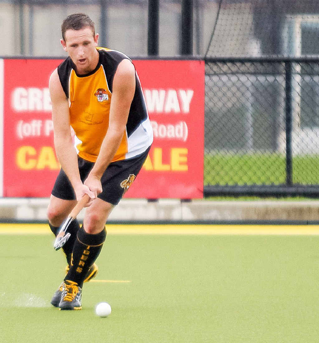FINE FORM: Easts hockey player Chris Fazel is hoping to play in another Ipswich A-grade grand final before heading to England. FINE FORM: Easts hockey player Chris Fazel is hoping to play in another Ipswich A-grade grand final before heading to England.